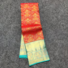 Kanchi Meenakari Brocade Pure handloom Silk Saree - KMP3202