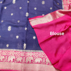 Viscos silk saree -V01