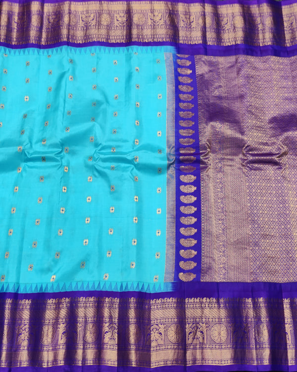 Gadwal Handloom pure silk- GPS43 alternate view
