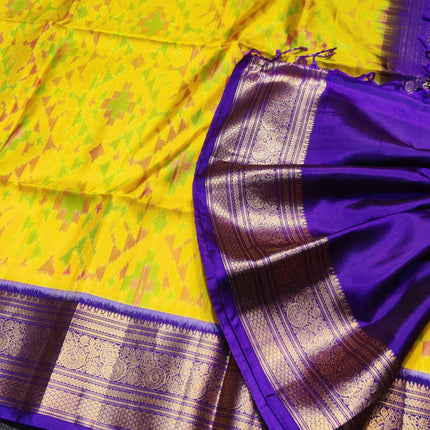 Ikkath Pure Silk Pattu Saree- IKT64