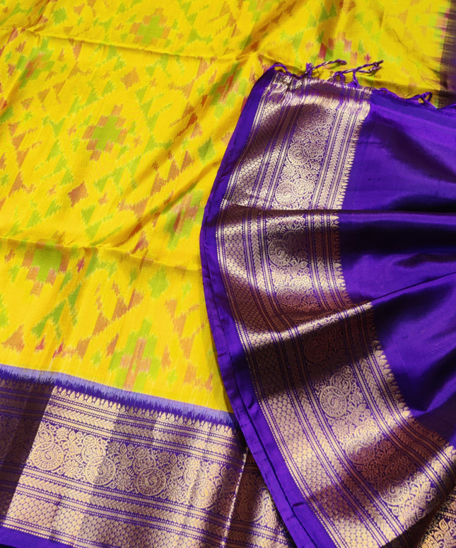 Ikkath Pure Silk Pattu Saree- IKT64