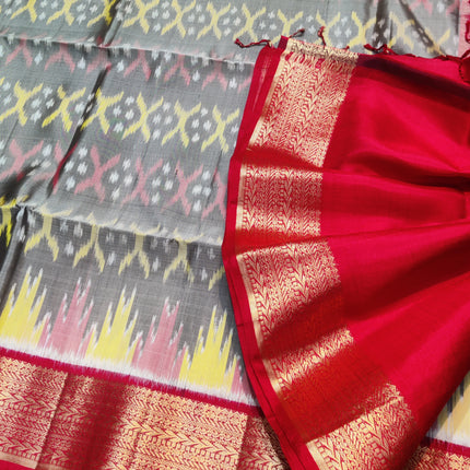 Ikkath Pure Silk Pattu Saree- IKT59