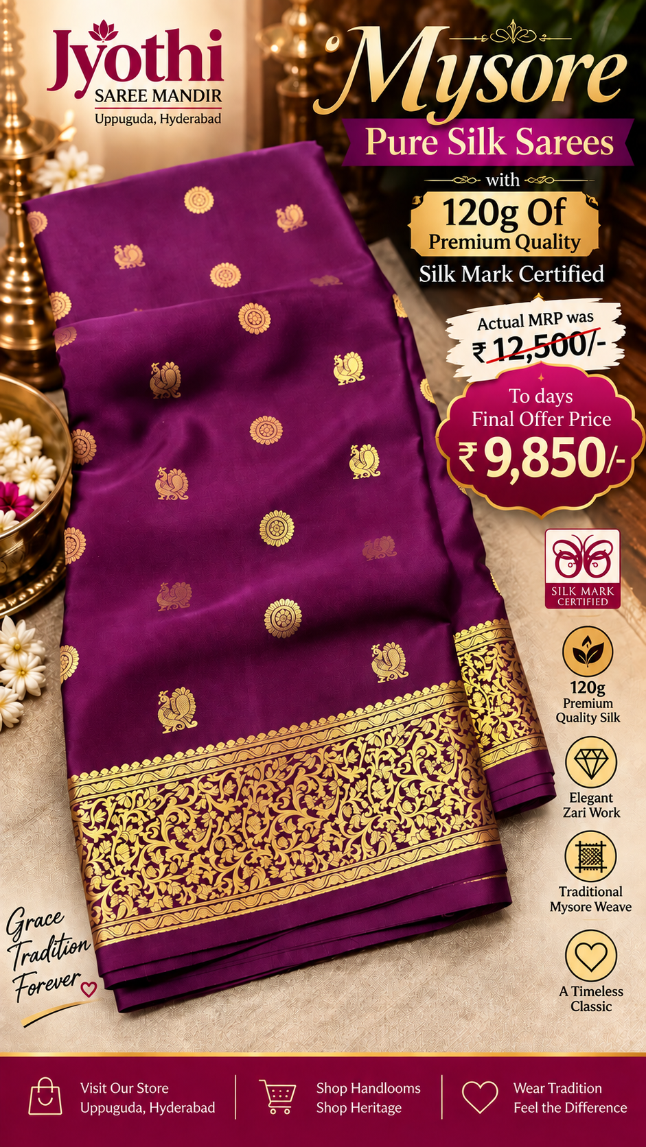 Mysore Pure Crepe Silk - CRP05