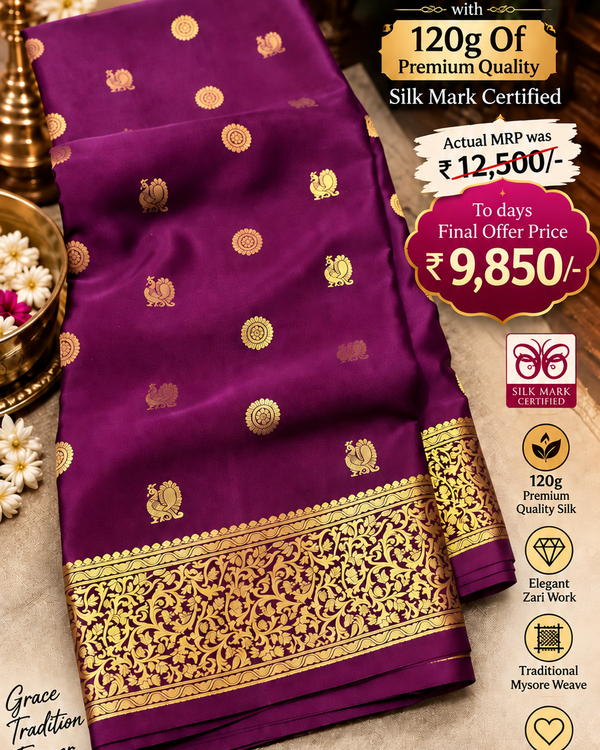 Mysore Pure Crepe Silk - CRP05
