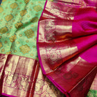 Kanchi Meenakari Brocade Pure handloom Silk Saree - KMP3207