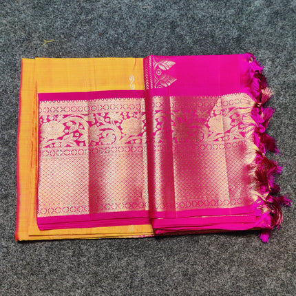 Meenakari kanchi lightweight pattu Saree - KMP3055