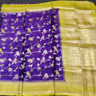 Chinon crepe silk saree -C22