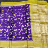 Chinon crepe silk saree -C22