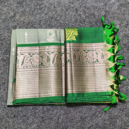 Meenakari kanchi lightweight pattu Saree - KMP3126