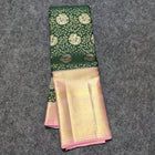 Kanchi Meenakari Bridal Pure Silk Saree – KMP130