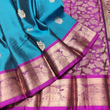 Kanchi pure small border saree- KMP240