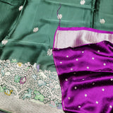 Mashru satin Silk Saree- MS24