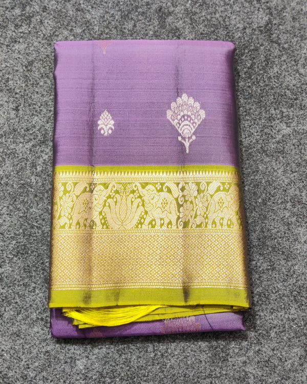 Kanchi Vintage Small border pattu - KMP82