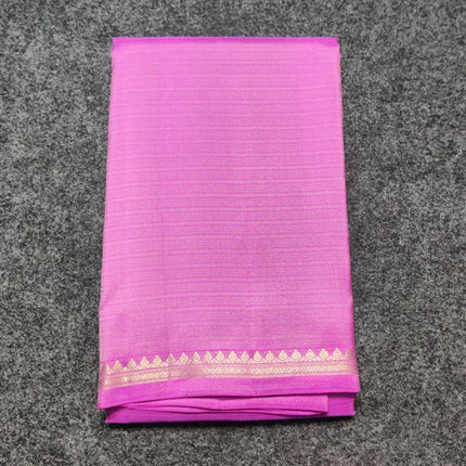 Kanchi pattu small border saree - KMP2030