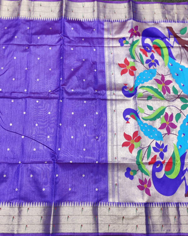 Jute paithani silk sarees - J02 alternate view