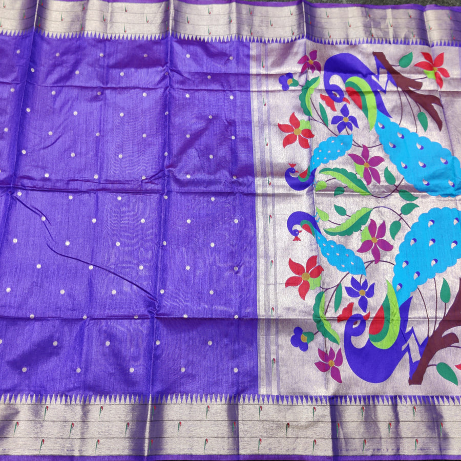 Jute paithani silk sarees - J02