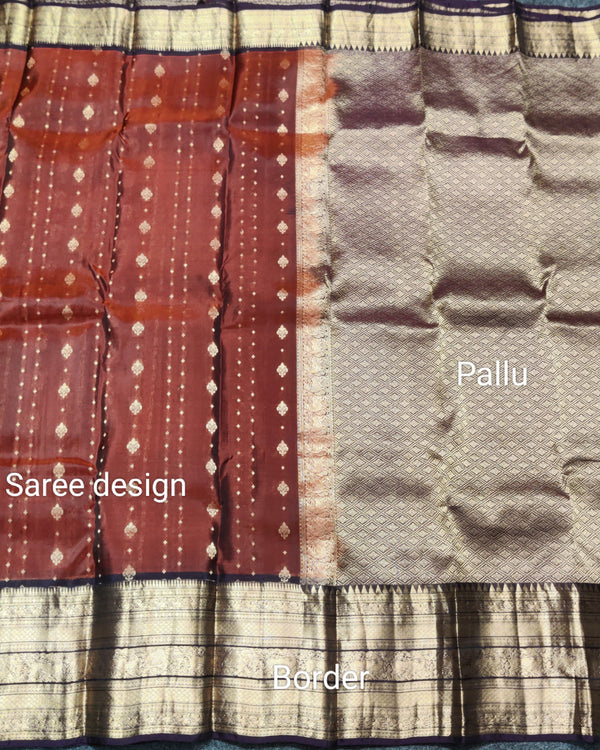 Kanchi Vintage border pattu - KMP72 alternate view