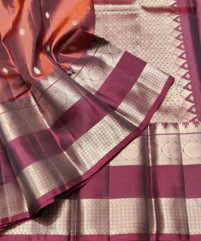 Kanchi Vintage Handloom Pattu Saree - KMP29