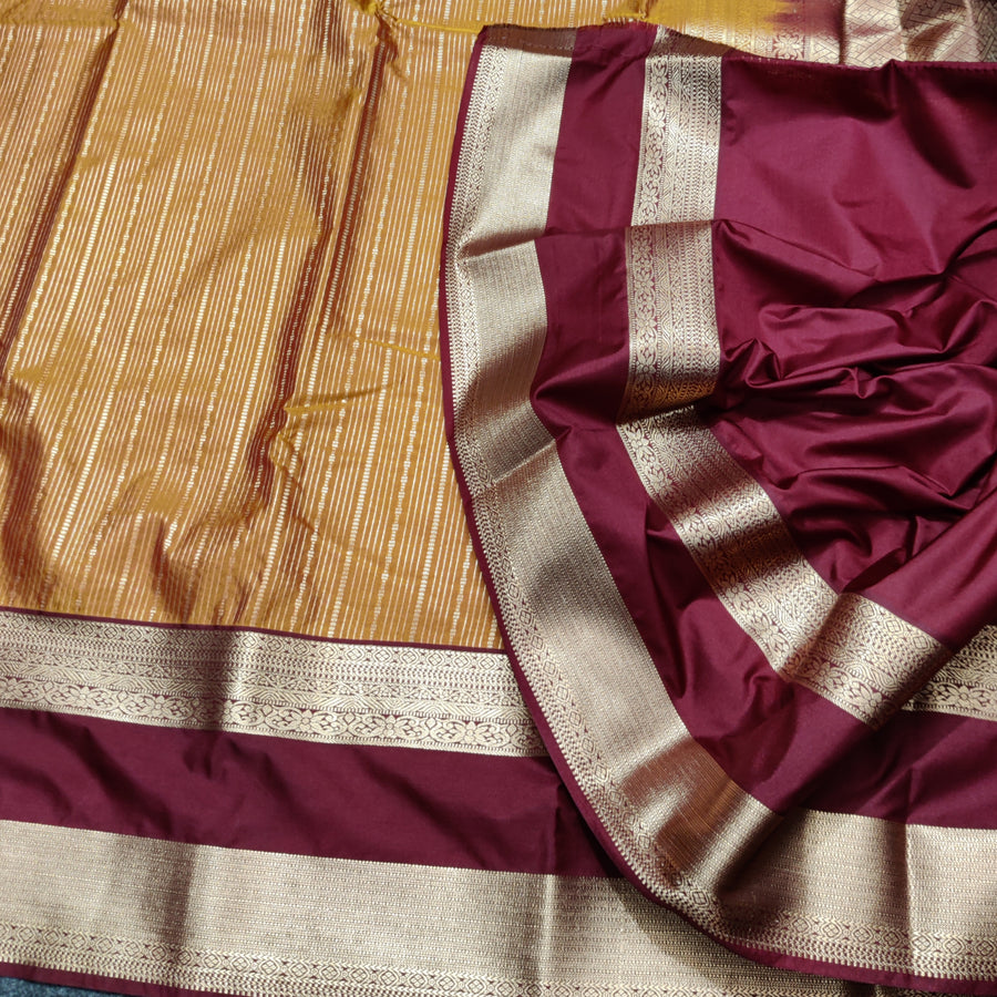 Kanchi semi vintage silk Saree -KS27