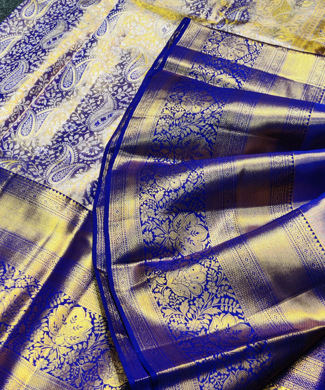 Kanchi Pattu Wedding Sarees @30% Off -KMP965