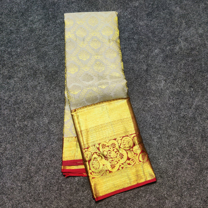 Kanchi pattu half fine bridal wear saree HF35