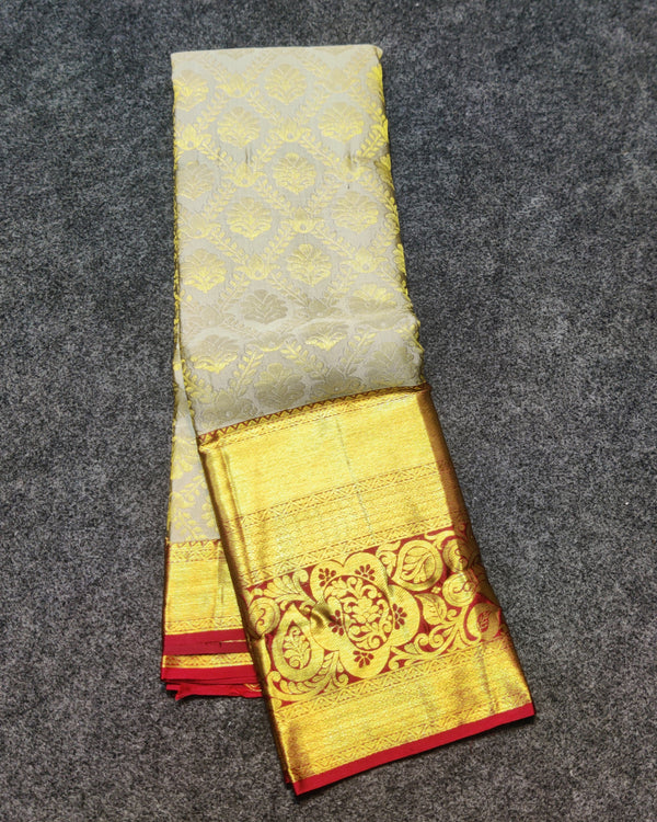 Kanchi pattu half fine bridal wear saree HF35