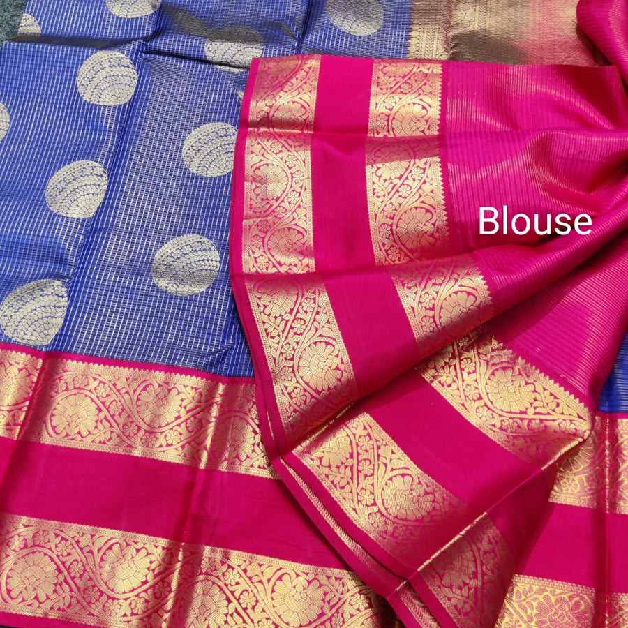 50% off Kanchi kuttu vintage Handloom saree - KMP96