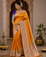 Mashru satin Silk Saree- MS26