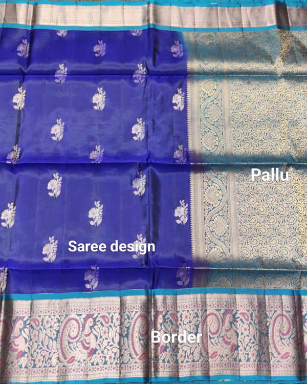 Meenakari kanchi lightweight pattu Saree - KMP135 alternate view