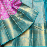 Kanchi Meenakari Brocade Pure handloom Silk Saree - KMP3213