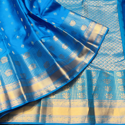 Kanchi pure vintage silk Saree - KMP3007