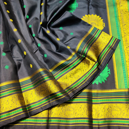 Kanjivaram Resham Silk Saree - KMP1538