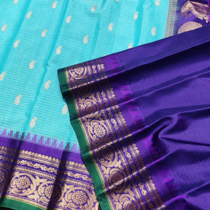 Gadwal Handloom Sico Silk Saree - GS168
