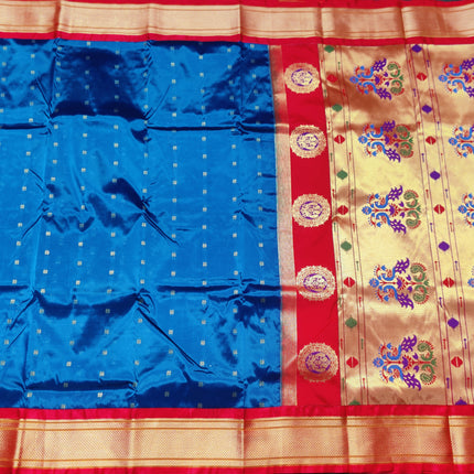 Gadwal Paithani Soft Silk Saree- GSM03