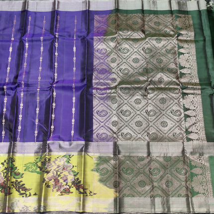 Lightweight Pattu Scurt Border Saree - LWP1073
