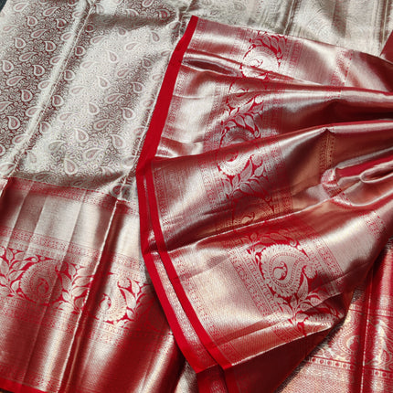 Kanchi Pattu Wedding Sarees @50% Off -KMP1957
