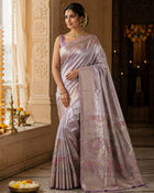 Banaras Tissue Allover Meenakari - BRS6