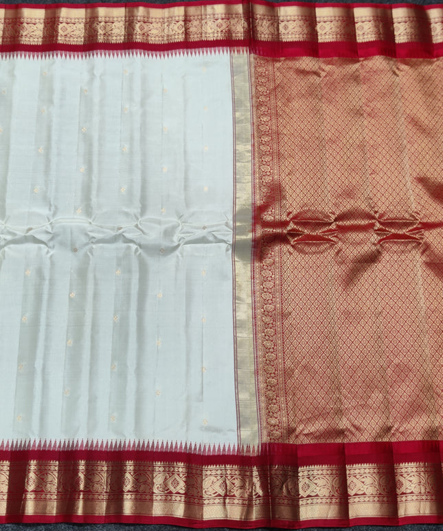 Gadwal Handloom Pure silk saree - GPS160