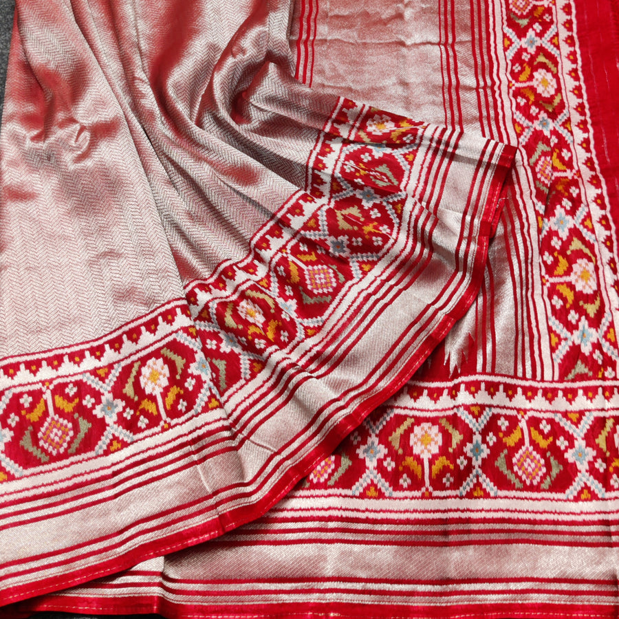 Banaras Tissue Patola silk saree - BRS28