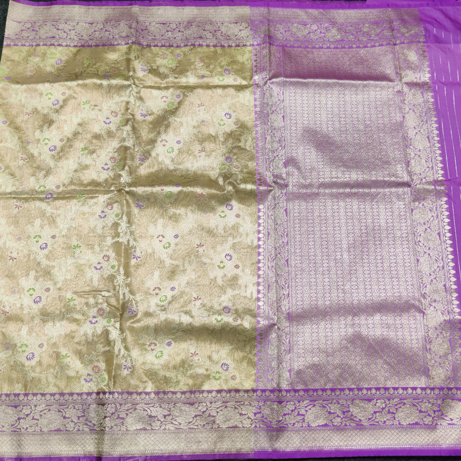 Banaras Tissue Silk Saree - BRS03