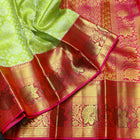 Kanchi Meenakari Brocade Pure handloom Silk Saree - KMP3205
