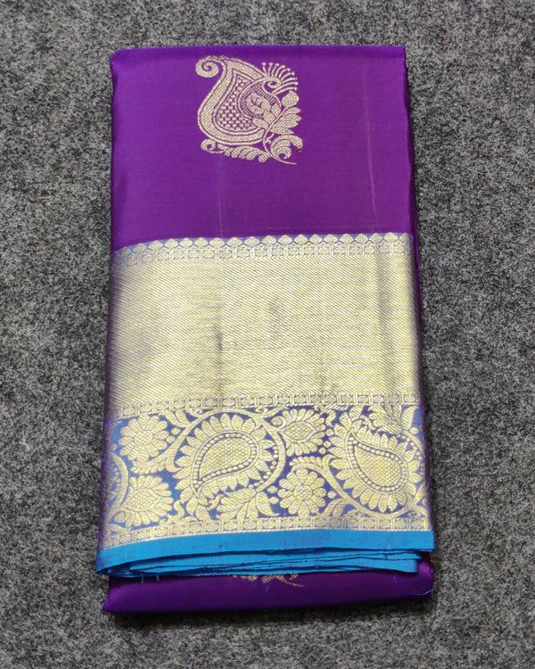 Kanchi Pure Dhantu Silk Saree - KMP373 alternate view