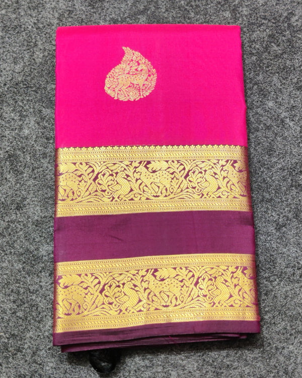 50% off Kanchi kuttu vintage Handloom saree - KMP62