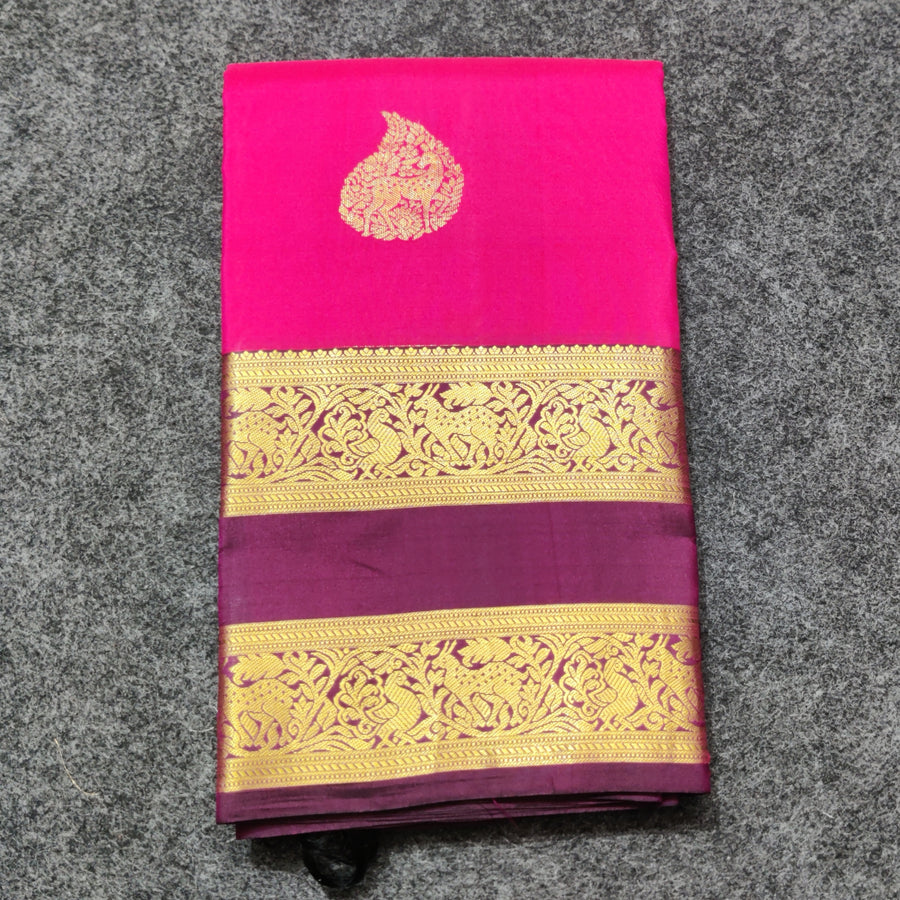 50% off Kanchi kuttu vintage Handloom saree - KMP62