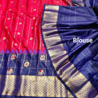 Gadwal Semi Silk Saree with Zari Checks – GSM02 at Jyothi Saree Mandir