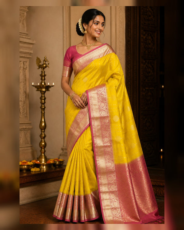 30%Off Kanchi pattu saree - KMP44