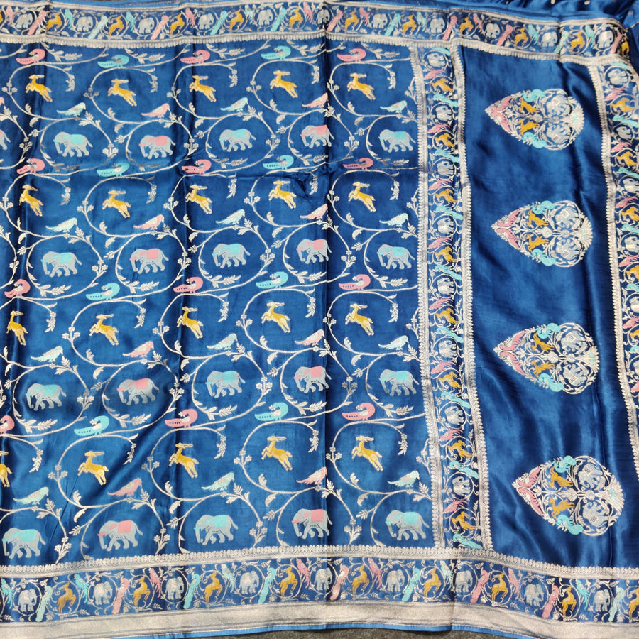 Mashru satin Silk Saree- MS51