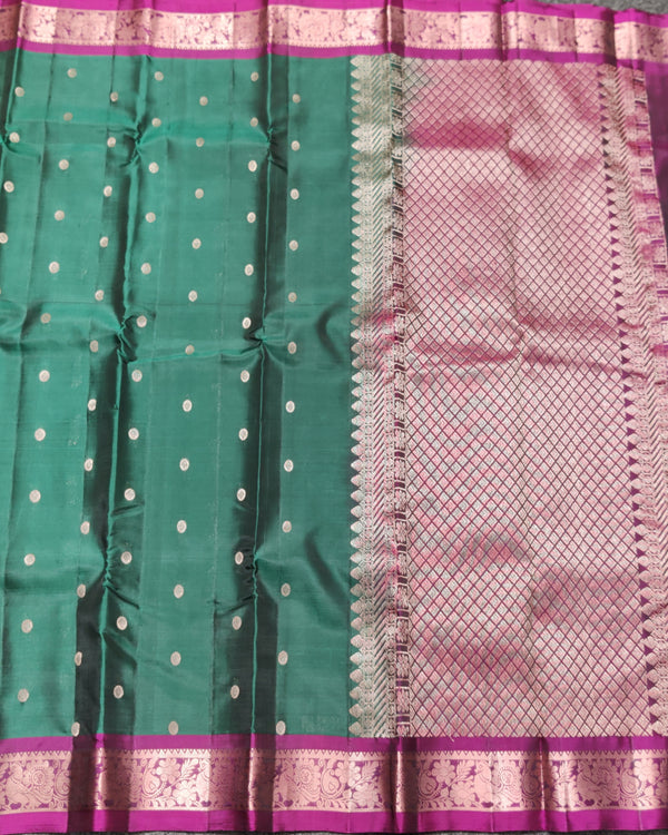 Kanchi Handloom pattu Saree - KMP3135 alternate view