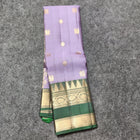 Kanchi Vintage Gap border pattu - KMP291
