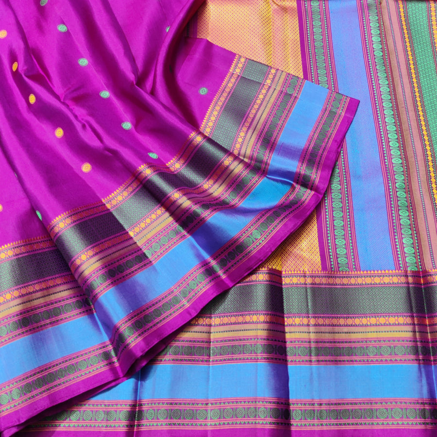 Kanjivaram Resham Silk Saree - KMP180